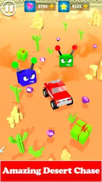 Bumper Worms Zone.io vs Tiny Wormate Cars Game Screen Shot 0