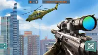 Sniper  Shooting  : City Survival Games Screen Shot 5