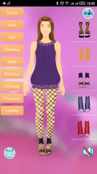फैशन लड़की - ड्रेस अप खेल Screen Shot 3