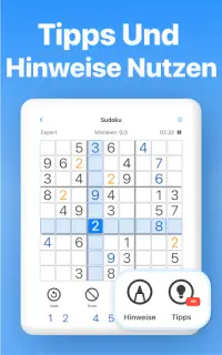 Sudoku - Gehirn Puzzle Screen Shot 6