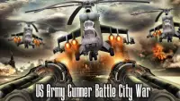 US Army Gunner Battle City War Screen Shot 0