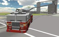 Fire Truck Driving 3D Screen Shot 1