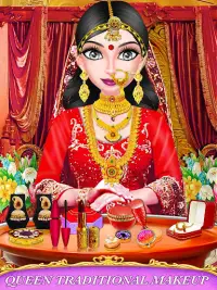 Indian Royal Wedding Beauty - Indian Makeup Screen Shot 4