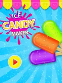 Ice candy maker & Ice popsicle Maker spel kinderen Screen Shot 0