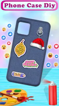 Phone Case DIY Fun Phone Games Screen Shot 3