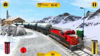 तेल टैंकर ट्रेन ड्राइव - ट्रेन परिवहन 2018 Screen Shot 0