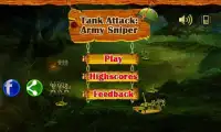 Tank Attack :Army Sniper Game Screen Shot 0