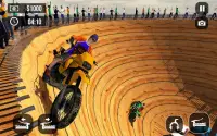 Well Of Death Stunt Bike Drive Screen Shot 11