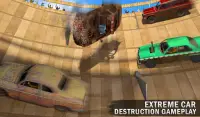 Maut Nah Pembongkaran Derby Mobil Penghancuran 3D Screen Shot 7