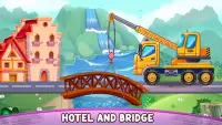 Truck games for kids - builder Screen Shot 1