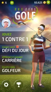 Pro Feel Golf - Sports Simulation Screen Shot 0