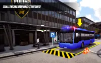 Police Bus Parking Simulator Coach Bus Simulation Screen Shot 3