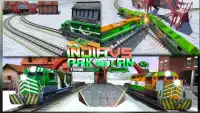 Modern Pak vs Indian Train Race: Azadi Train Game Screen Shot 5