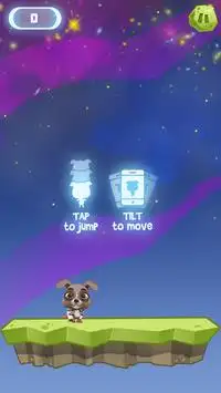 Jetpack Dog in Space Jam: Jump Screen Shot 1