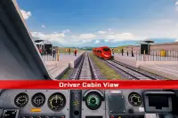 Mermi Treni Stunt Sürüş simülatörü 2019 Screen Shot 6