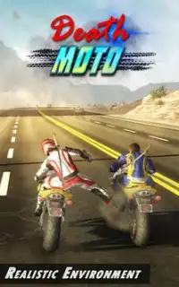 Death moto high way rider Screen Shot 1