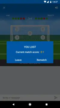 Sofa Super Cup - Multiplayer penalty shoot-out Screen Shot 4