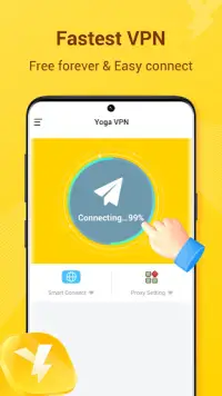Yoga VPN - безопасный прокси Screen Shot 0