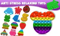 Pop It Anti Stress Simulator Mind relaxing toys Screen Shot 0