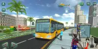 City Tour Coach Simulador de conducción en autobús Screen Shot 1
