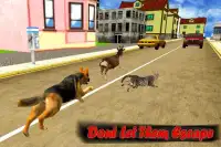 Angry Dog City Attack Sim Screen Shot 8