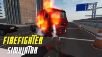 Fire Truck Driving Simulator Screen Shot 2