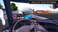 유로 트럭 운전시뮬레이터 2018 - Truck Driver Simulator Screen Shot 4