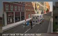 Ambulance driver 3d simulator Screen Shot 12