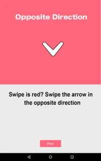Swipe the arrow - Brain Games Screen Shot 4
