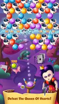 Bubble pop - Alice in Wonderland Screen Shot 2