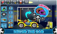 rửa xe & sửa chữa salon: trò chơi trẻ em xe cơ khí Screen Shot 0
