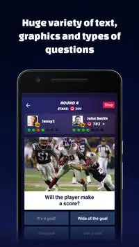 KoBro: NFL, College Football Trivia Games Screen Shot 3