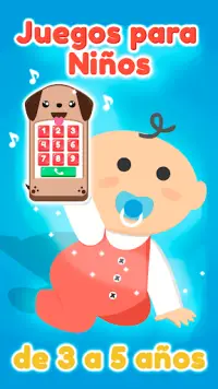 Telefono con juegos para niños Screen Shot 1