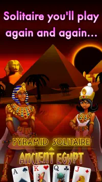 Pyramid Solitaire - Egypt Screen Shot 1
