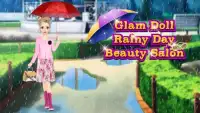 Glam Doll Rainy Day Beauty Salon Screen Shot 0