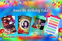 Name On Birthday Cake & Photo Screen Shot 11