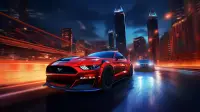 Mustang Simulator Car Games Screen Shot 1