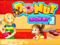 Make Donuts Top Pastry Chef kids Cooking Games 3D Screen Shot 9