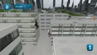 Roof Runner Jump - VR Screen Shot 1
