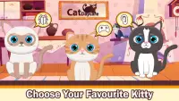 My kitty pet day care : Virtual cat Simulator🐱 Screen Shot 0
