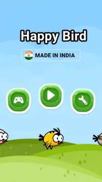 Happy Bird Game - Made in India Games Screen Shot 1
