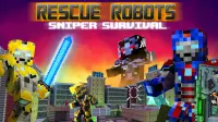 Rescue Robots Sniper Survival Screen Shot 0