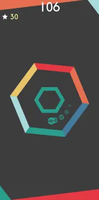 Color Hexagon - Smash Colors, switch color, circle Screen Shot 0