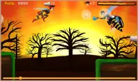 Justin the Bee – Honey Shoots in Ninja Game Screen Shot 0
