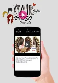 Hairstyles video tutorials Screen Shot 4