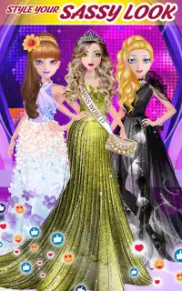 Super fashion model- Makeup & Dress up game Screen Shot 2