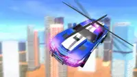 Flying Police Car Prisoner Transport 2017 Screen Shot 10