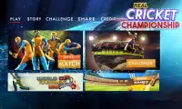 Campeonato de cricket real Screen Shot 0