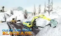 Winter Snow Plow Excavator Sim Screen Shot 3