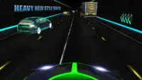 Futuristik Neon Car Traffic Racer Screen Shot 8